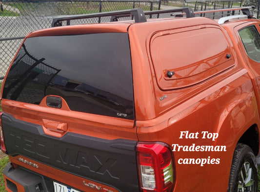 Tradesman  Canopy for LDV Standard Tub  Fitted