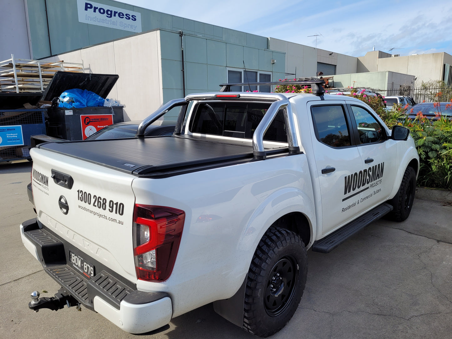 Navara Roll Top Manual Lock for Dual Cab
