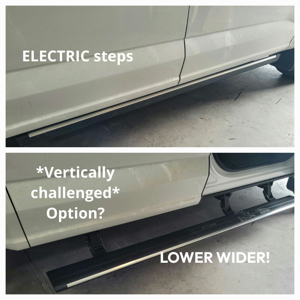 FORD f150/f250 Electric Side Steps SWB