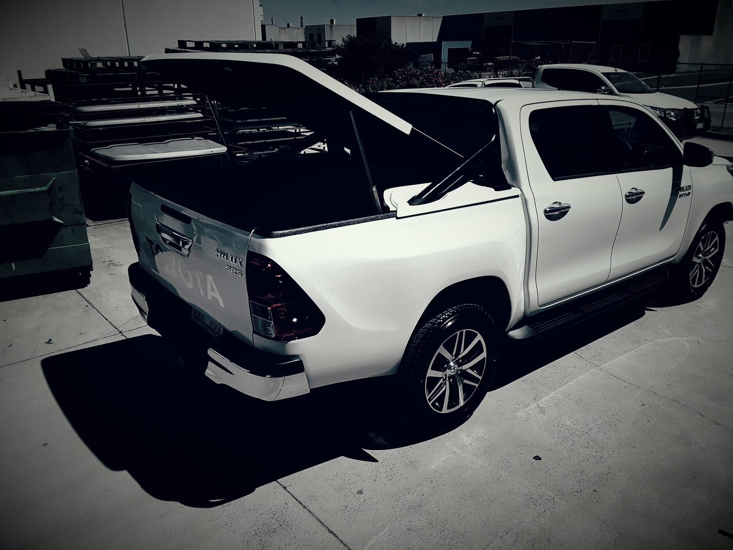 Sports Bars In Black For HiLux Toyota Utes