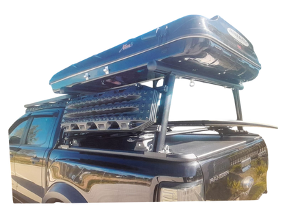 Rear Mounted Ladder Rack  for Dual cab Utes