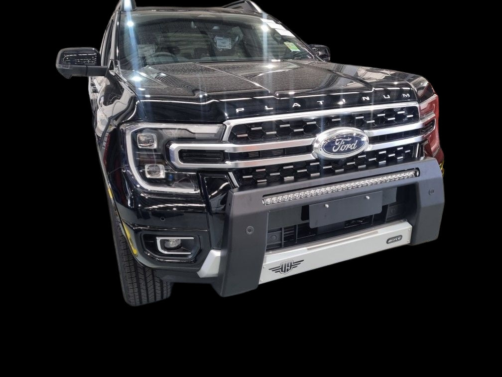 Nudge Bar Ford Ranger ÷Light Bar Combo installed